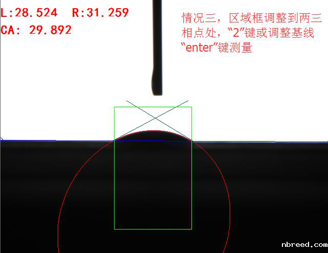 平面接触角测量 平面接触角测量