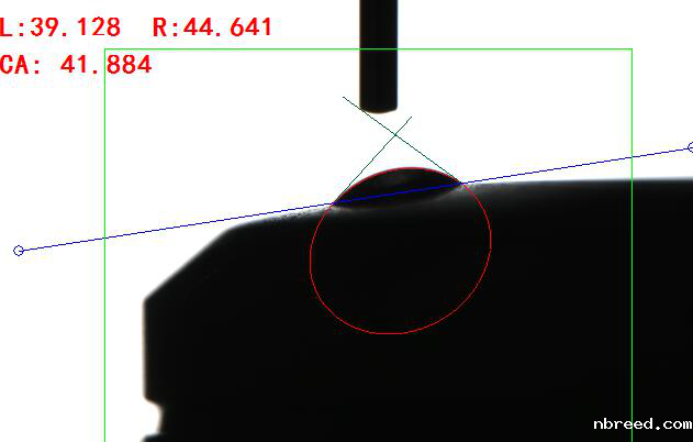 斜面接触角测量 斜面接触角测量